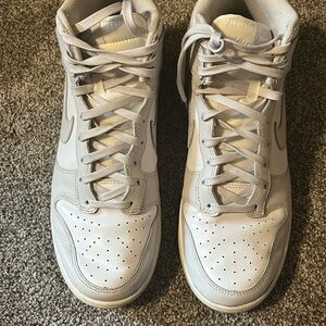 White High-Top Sneakers